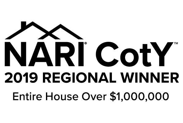 NARI CotY 2019 Regional Winner Entire House Over $1,000,000