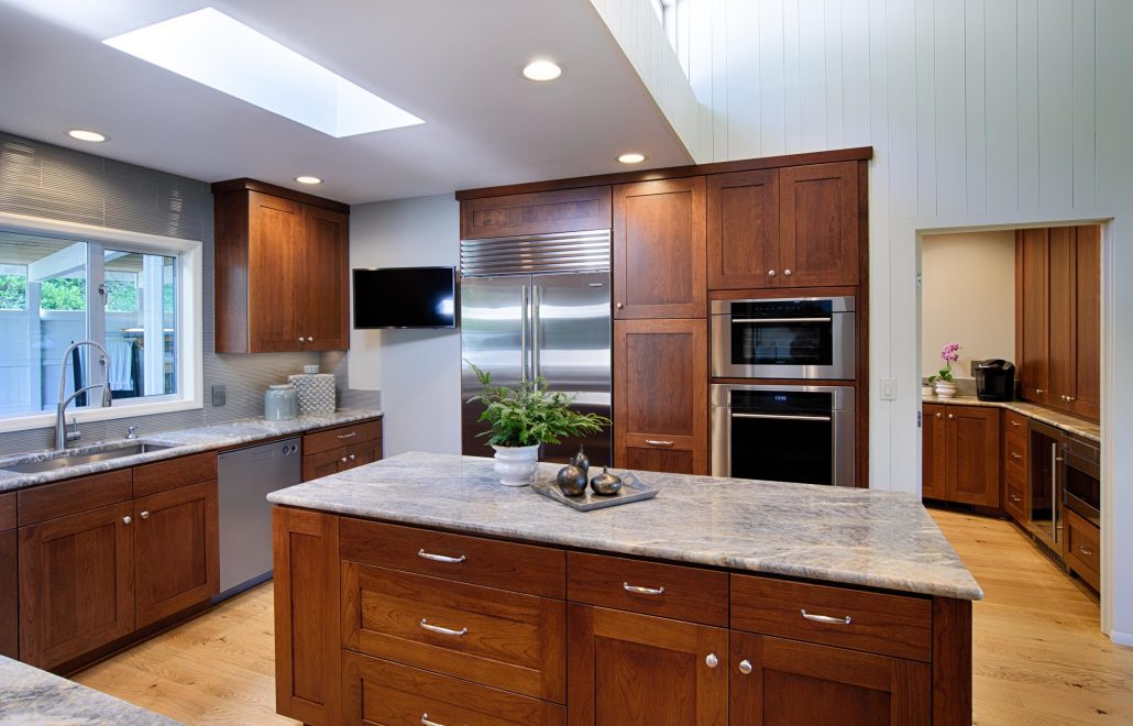 Mid Century Modern Kitchen With A Twist, Mid Century Modern Granite Countertops