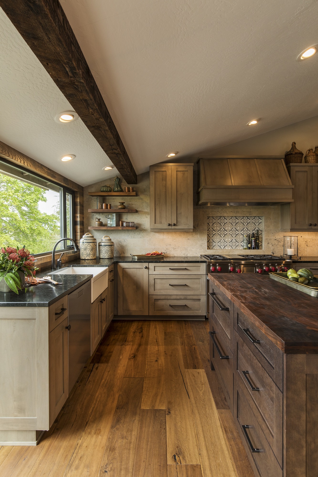 The Kitchen With Wood, Warmth, and the Wow Factor