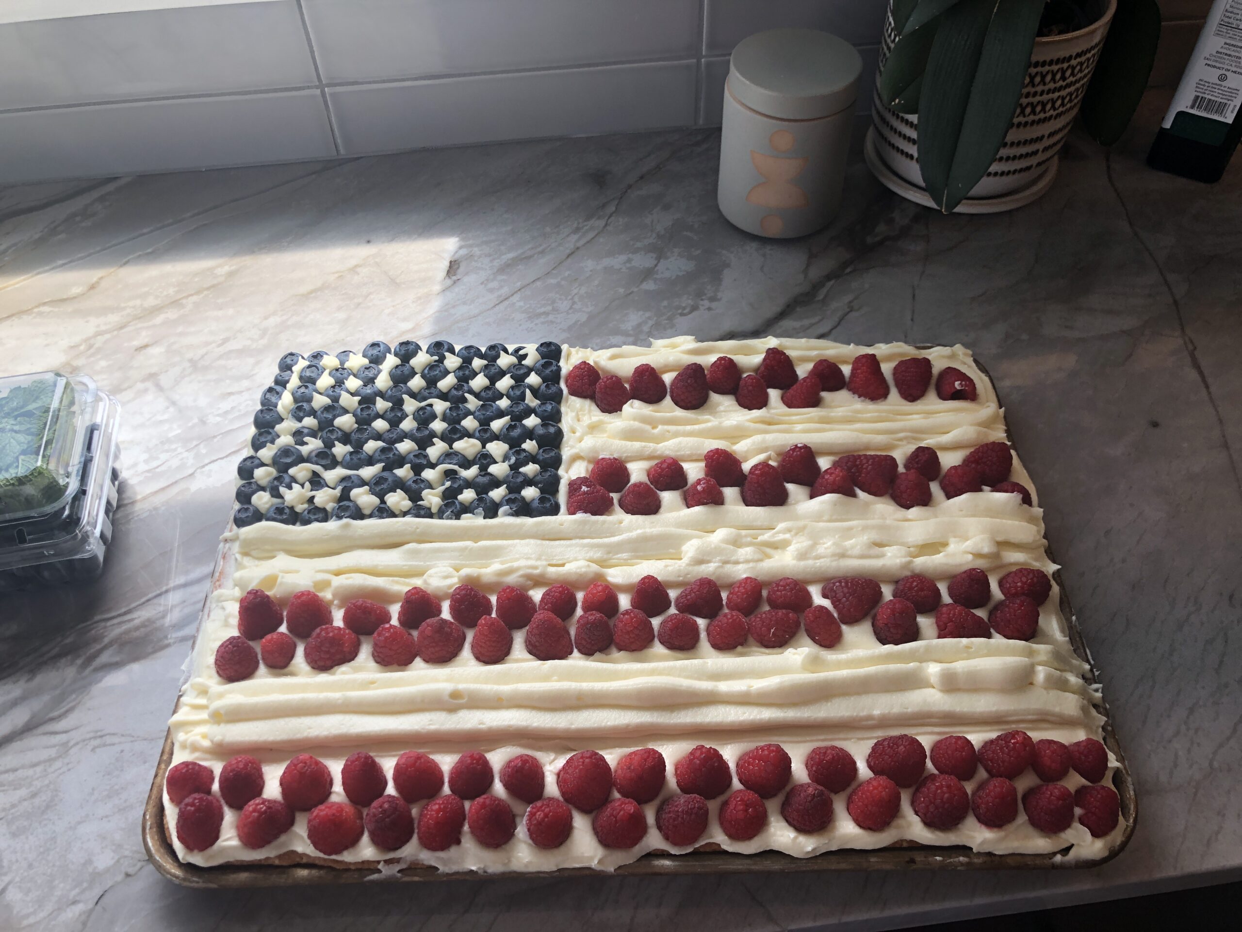 Fourth of July Flag Cake–Our Favorite Recipe