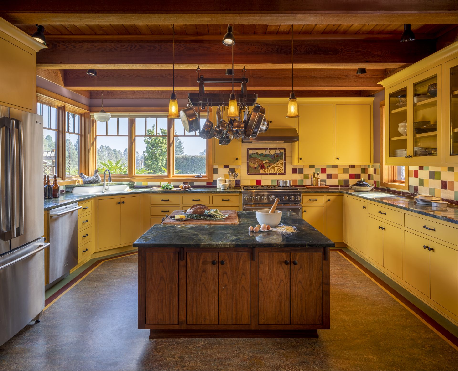 This beautiful farm home in the Willamette Valley received a design and remodel that brings warmth, light, and charm to daily living.